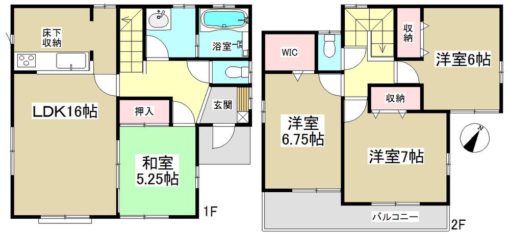 Floor plan. (4 Building), Price 29,900,000 yen, 4LDK, Land area 122.59 sq m , Building area 100.19 sq m