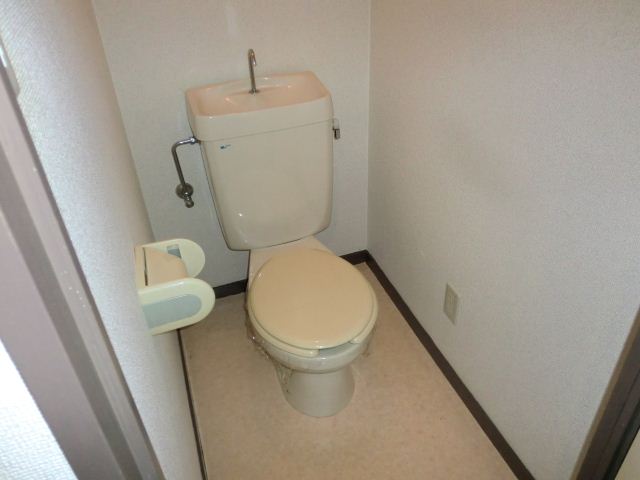 Toilet. With electrical outlet!