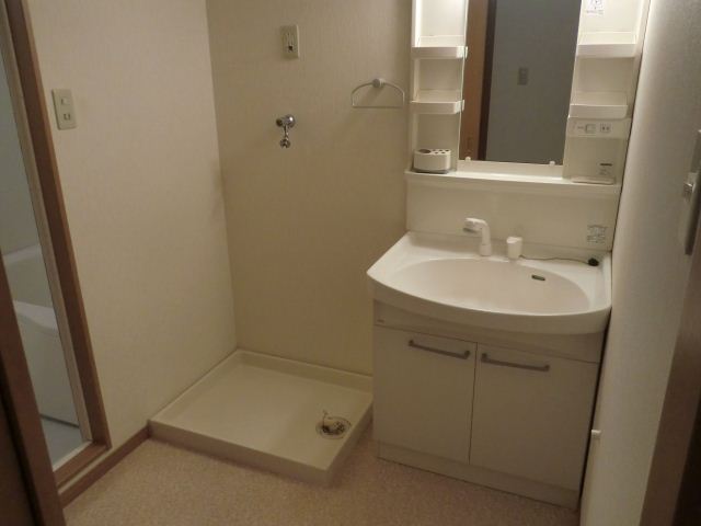 Washroom. Spacious dressing room! 