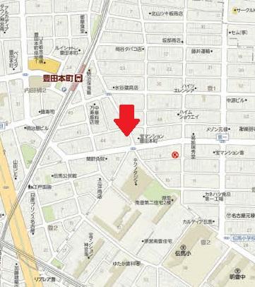 Local guide map. Information map