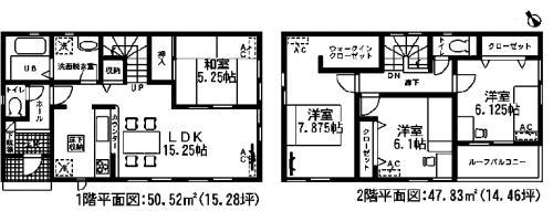 Floor plan. 29,800,000 yen, 4LDK, Land area 118.69 sq m , Building area 98.35 sq m floor plan