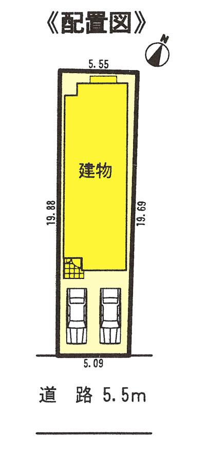 Compartment figure. 32,600,000 yen, 4LDK + S (storeroom), Land area 105.31 sq m , Building area 107.32 sq m