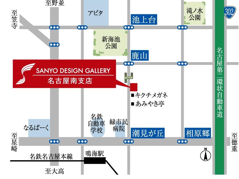 exhibition hall / Showroom. Design Gallery map