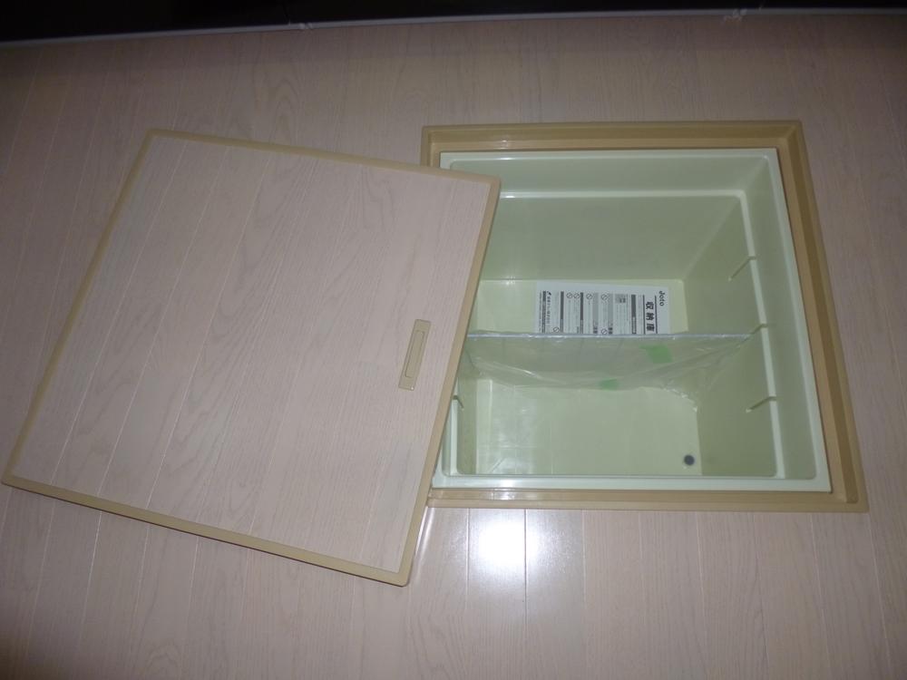 Same specifications photo (kitchen). Example of construction Underfloor Storage