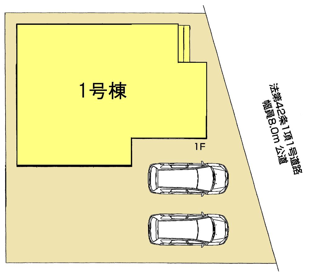 Compartment figure. 29,800,000 yen, 4LDK, Land area 136.55 sq m , Building area 97.61 sq m