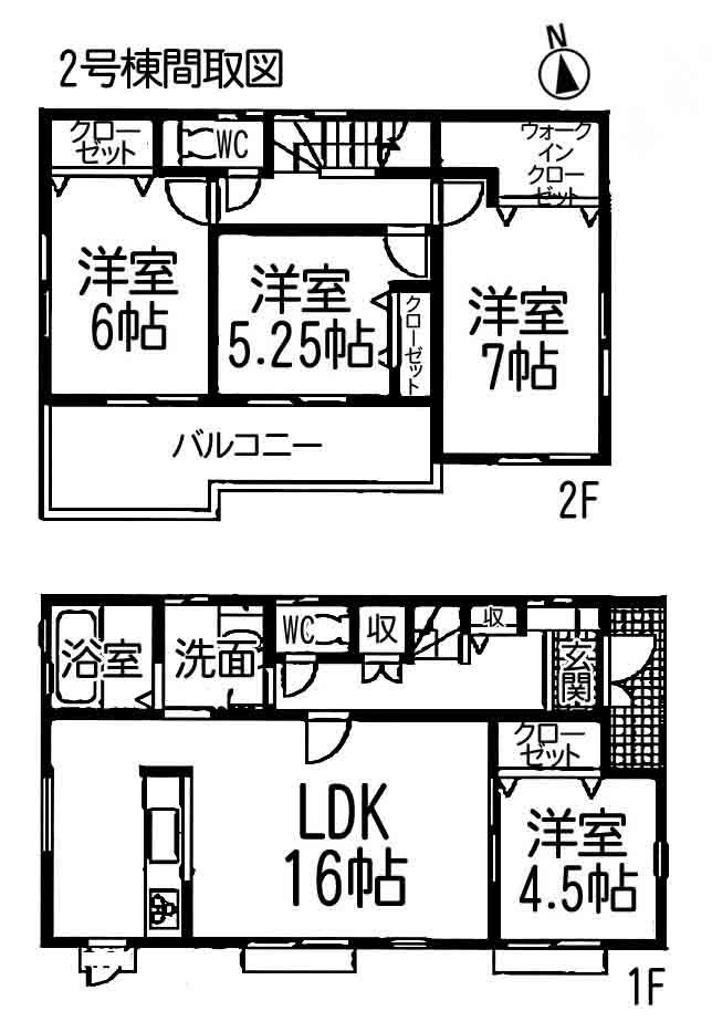 Floor plan. 31,800,000 yen, 4LDK, Land area 138.12 sq m , Building area 96.07 sq m