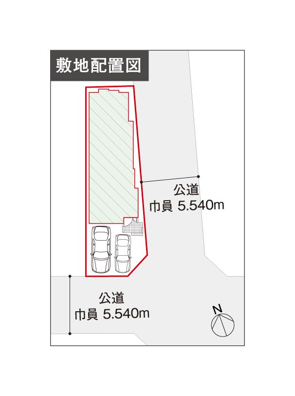 Compartment figure. 37,800,000 yen, 4LDK, Land area 92.94 sq m , Building area 97.92 sq m site compartment view