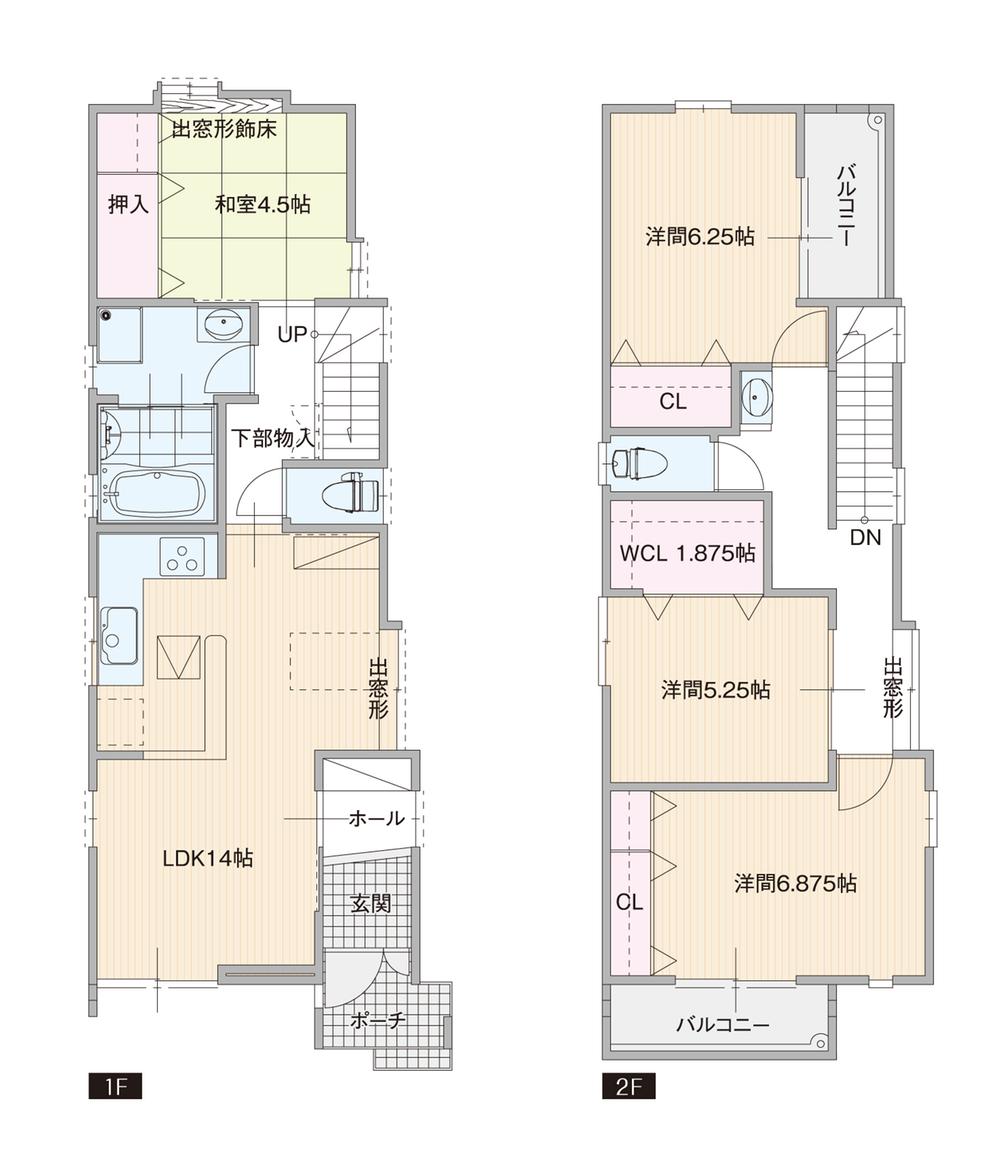 Floor plan. 37,800,000 yen, 4LDK, Land area 92.94 sq m , Building area 97.92 sq m floor plan
