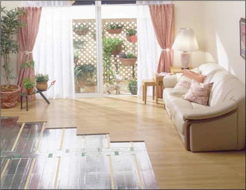 Power generation ・ Hot water equipment. living ・ The dining floor heating installation. Clean because the hot water type ・ Peace of mind. It warms the warm room from feet. 