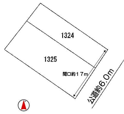 Compartment figure. Land price 65 million yen, Land area 444.68 sq m