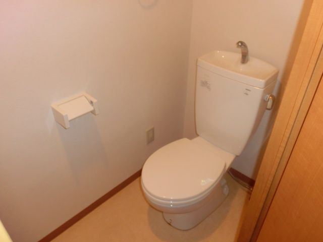 Toilet. There are outlet! 