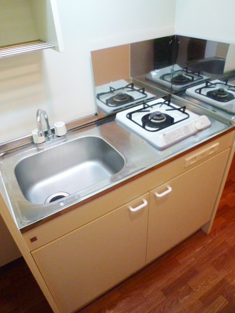 Kitchen. Kitchen (1-neck with a gas stove)