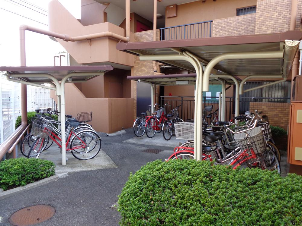 Other common areas. Bicycle parking lot shooting