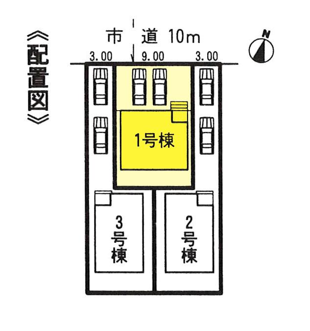 Compartment figure. 24.5 million yen, 4LDK, Land area 127.33 sq m , Building area 99.59 sq m