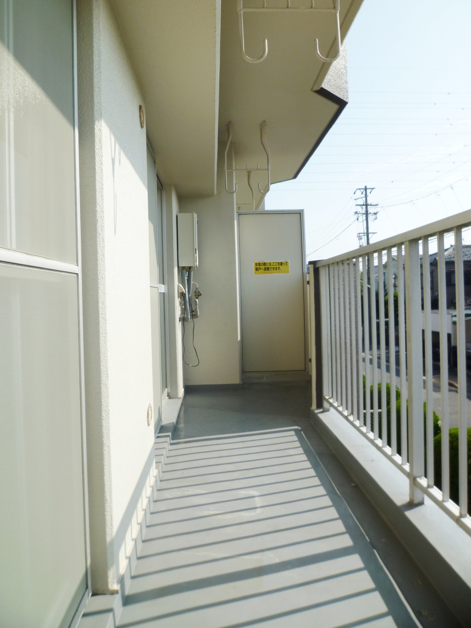 Balcony. South-facing veranda