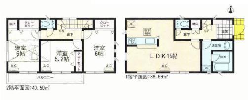 Floor plan. 25,900,000 yen, 3LDK, Land area 94.42 sq m , Building area 80.19 sq m floor plan
