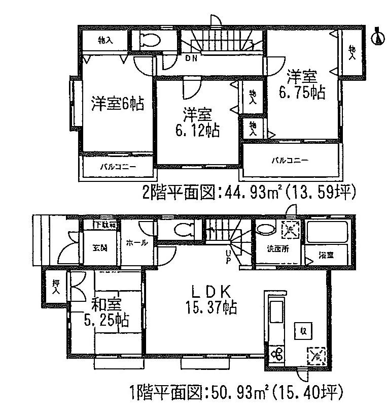 Floor plan. (F), Price 32,900,000 yen, 4LDK, Land area 115.97 sq m , Building area 95.86 sq m