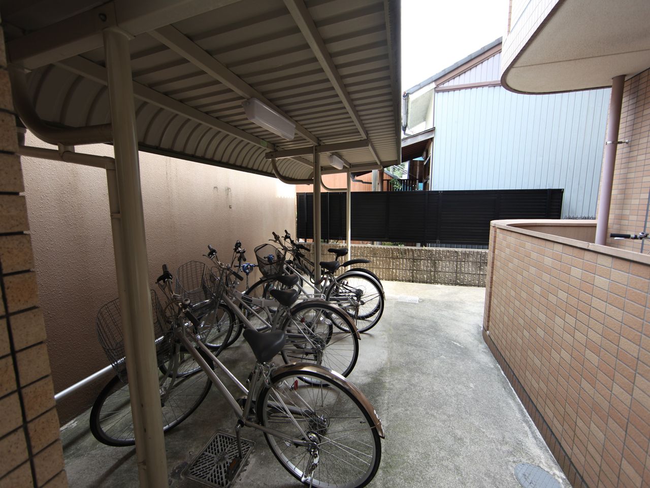 Other common areas. Roofed parking lot Storage