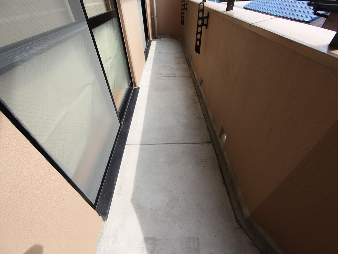 Balcony. South-facing balcony