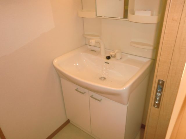 Washroom. Washbasin large! Shampoo dresser!
