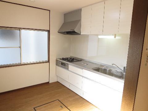 Kitchen. Since the system kitchen is down and replace with a new one, Comfortably you can use.
