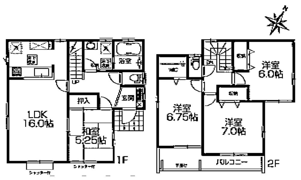 Floor plan. (4 Building), Price 29,900,000 yen, 4LDK, Land area 122.59 sq m , Building area 100.19 sq m