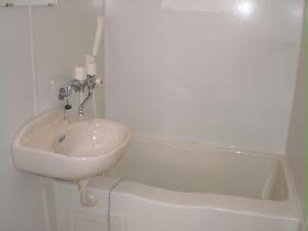 Bath. With bathroom dryer