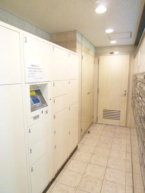 Other common areas. Delivery Box is useful for custody temporary parcel
