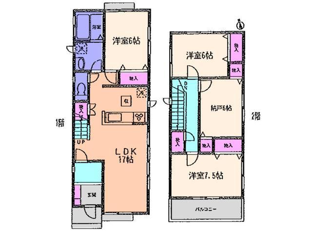 Floor plan. 27,900,000 yen, 3LDK+S, Land area 125.42 sq m , Building area 100.62 sq m