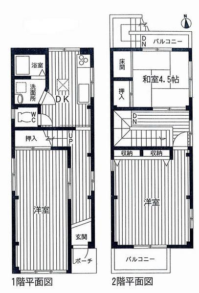 Floor plan. 14.8 million yen, 3DK, Land area 70.24 sq m , Building area 80.18 sq m