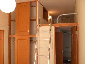 Living and room. Closet equipped that can store plenty