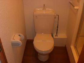 Toilet. Will be on the type of toilet and bathroom are adjacent to each other.