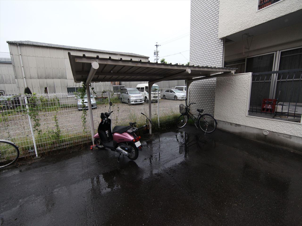 Other common areas. Bicycle-parking space