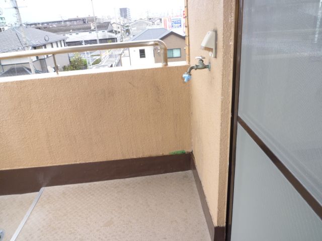 Other room space. We can put a washing machine also on the balcony