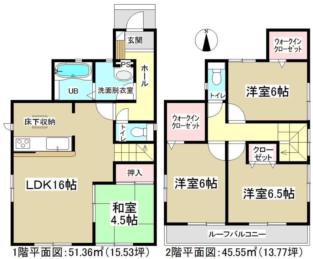 Floor plan. (10 Building), Price 23.8 million yen, 4LDK, Land area 110.01 sq m , Building area 96.9 sq m