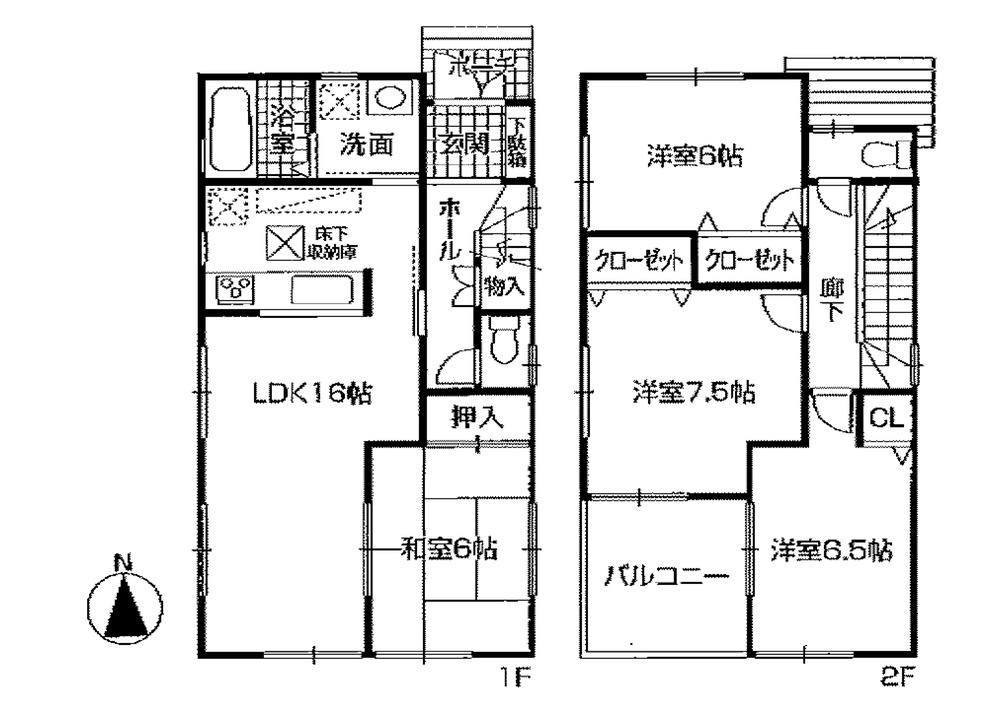 Floor plan. (3 Building), Price 26,300,000 yen, 4LDK, Land area 117.31 sq m , Building area 97.2 sq m