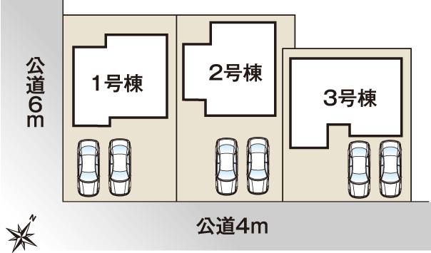 Compartment figure. 27,880,000 yen, 4LDK, Land area 134.31 sq m , Building area 100.63 sq m