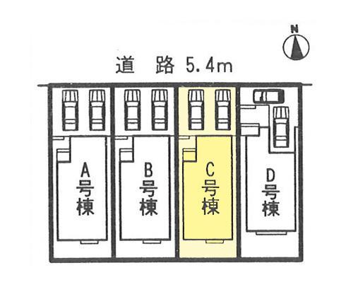 Compartment figure.  ◆ Parallel two PARKING ◆ 