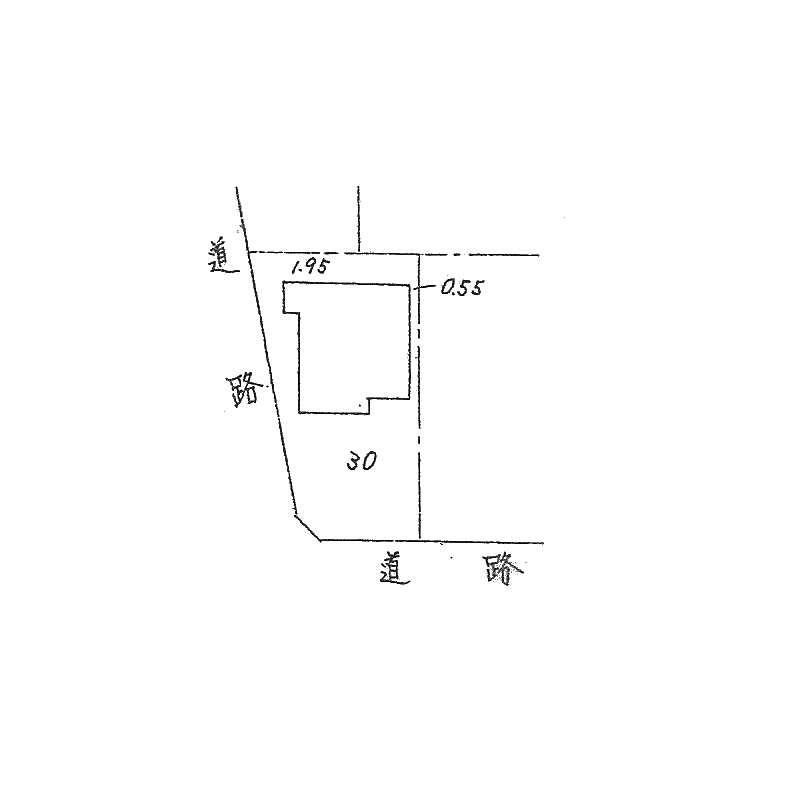 Compartment figure. Land price 14.8 million yen, Land area 181.8 sq m