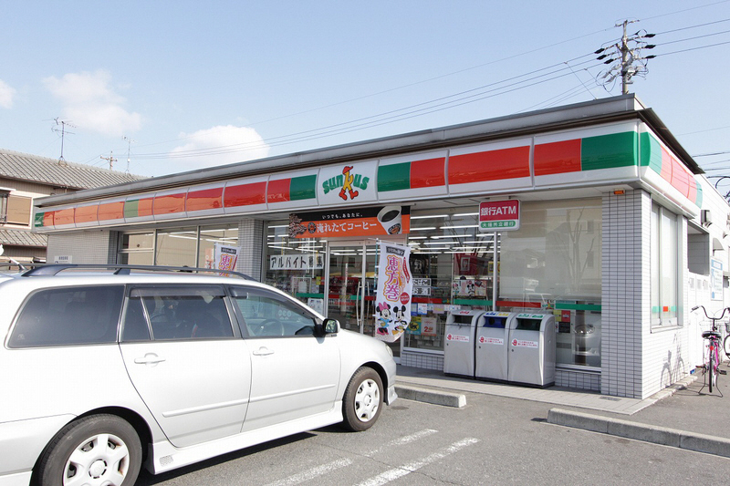 Convenience store. 102m until Thanksgiving Port Aburaya-cho store (convenience store)