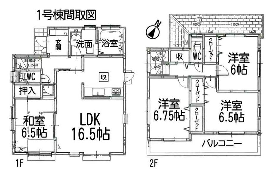 Floor plan. 27,880,000 yen, 4LDK, Land area 134.31 sq m , Building area 100.63 sq m