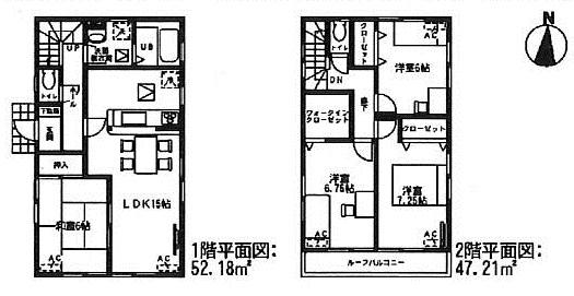 Floor plan. (4 Building), Price 31,900,000 yen, 4LDK, Land area 128.74 sq m , Building area 99.39 sq m