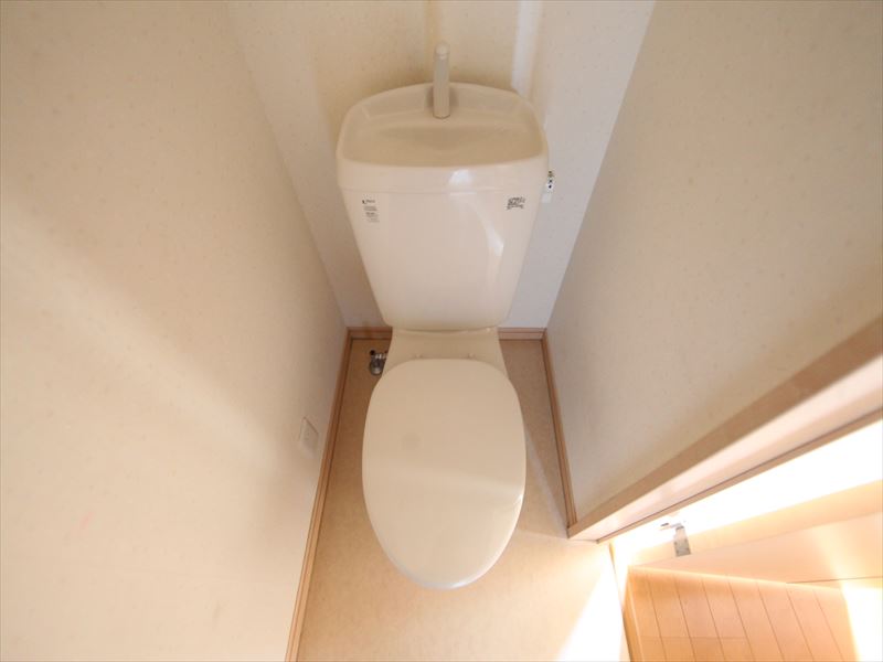 Toilet. Warm water washing toilet seat mounted Allowed