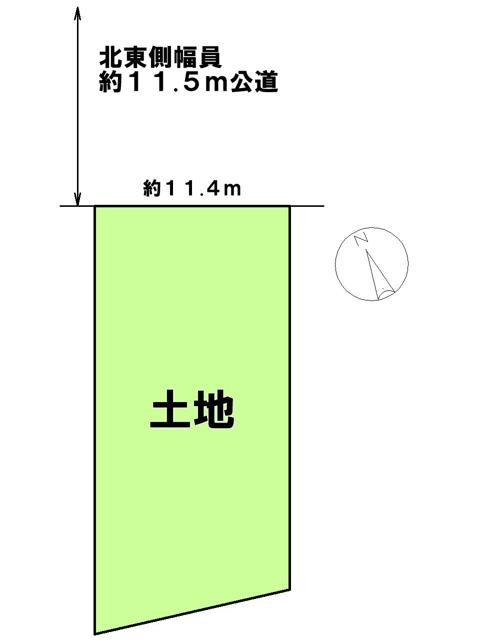 Compartment figure. Land price 21 million yen, Land area 257 sq m