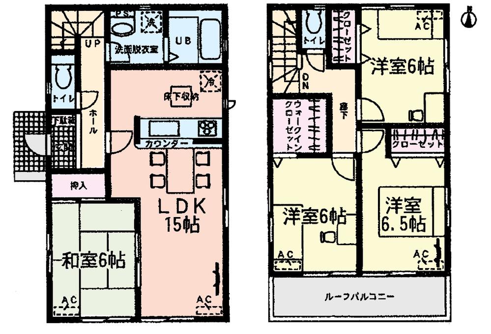 Floor plan. (7 Building), Price 25,800,000 yen, 4LDK, Land area 120.01 sq m , Building area 96.9 sq m