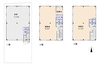 Floor plan. 57 million yen, 2K, Land area 276 sq m , Building area 398.32 sq m
