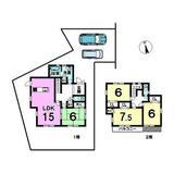 Floor plan. 23.8 million yen, 4LDK, Land area 173.02 sq m , Building area 109.3 sq m