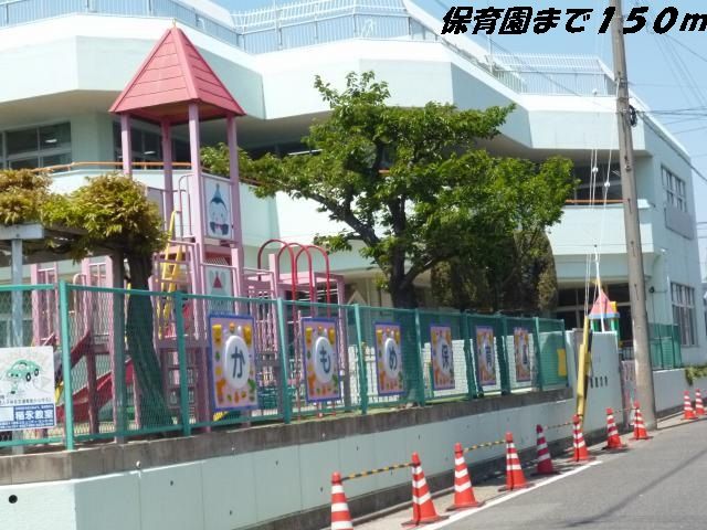kindergarten ・ Nursery. Seagull nursery school (kindergarten ・ 150m to the nursery)