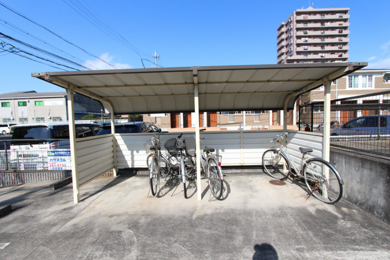 Other common areas. Bicycle-parking space