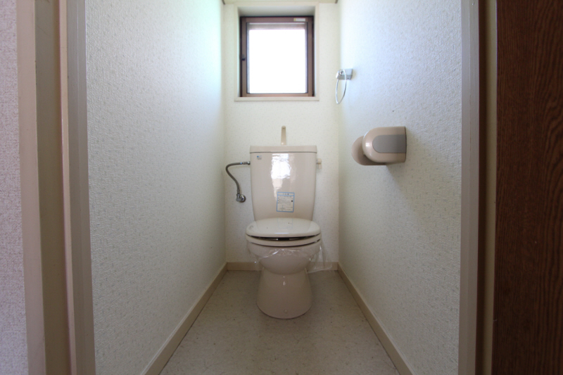 Toilet. Window with a WC